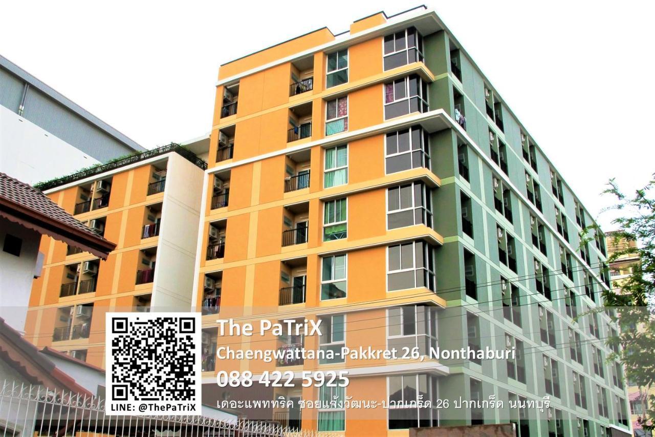 The Patrix Chaengwattana Aparthotel Nonthaburi Bagian luar foto