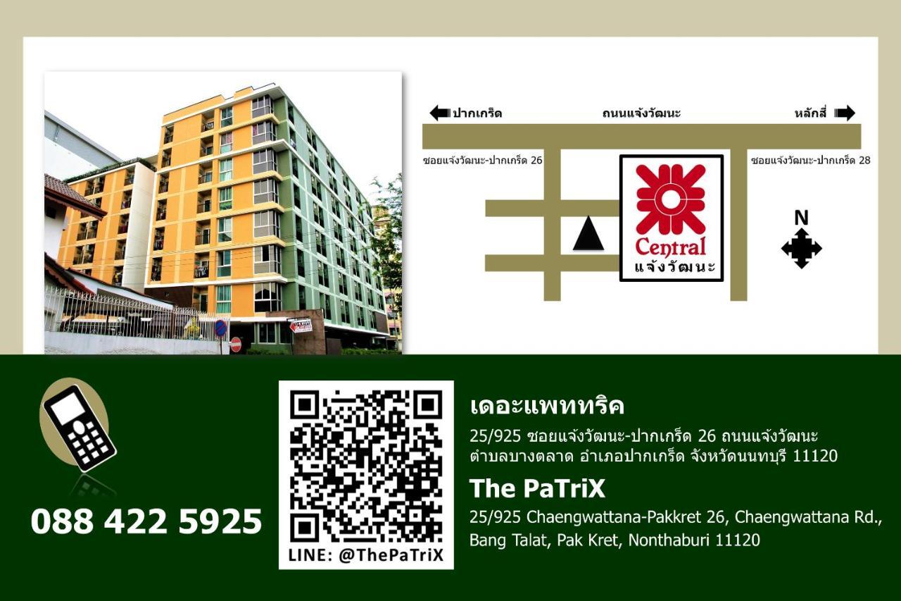 The Patrix Chaengwattana Aparthotel Nonthaburi Bagian luar foto