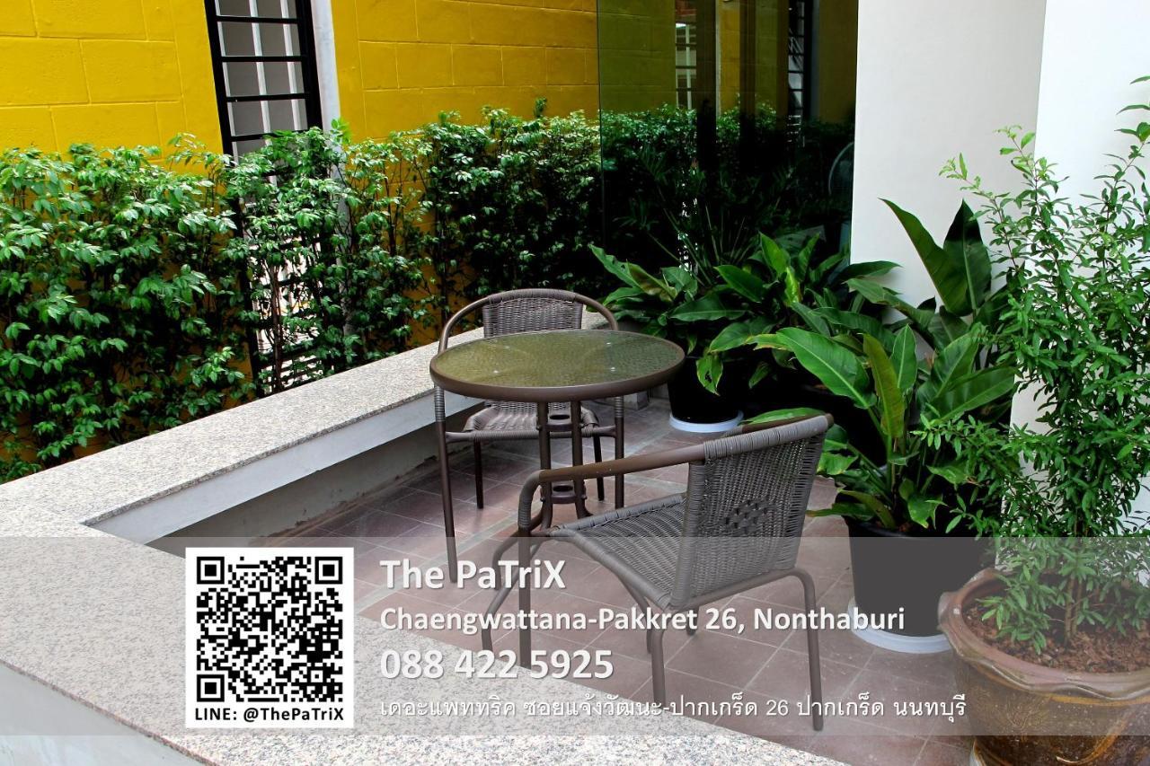 The Patrix Chaengwattana Aparthotel Nonthaburi Bagian luar foto