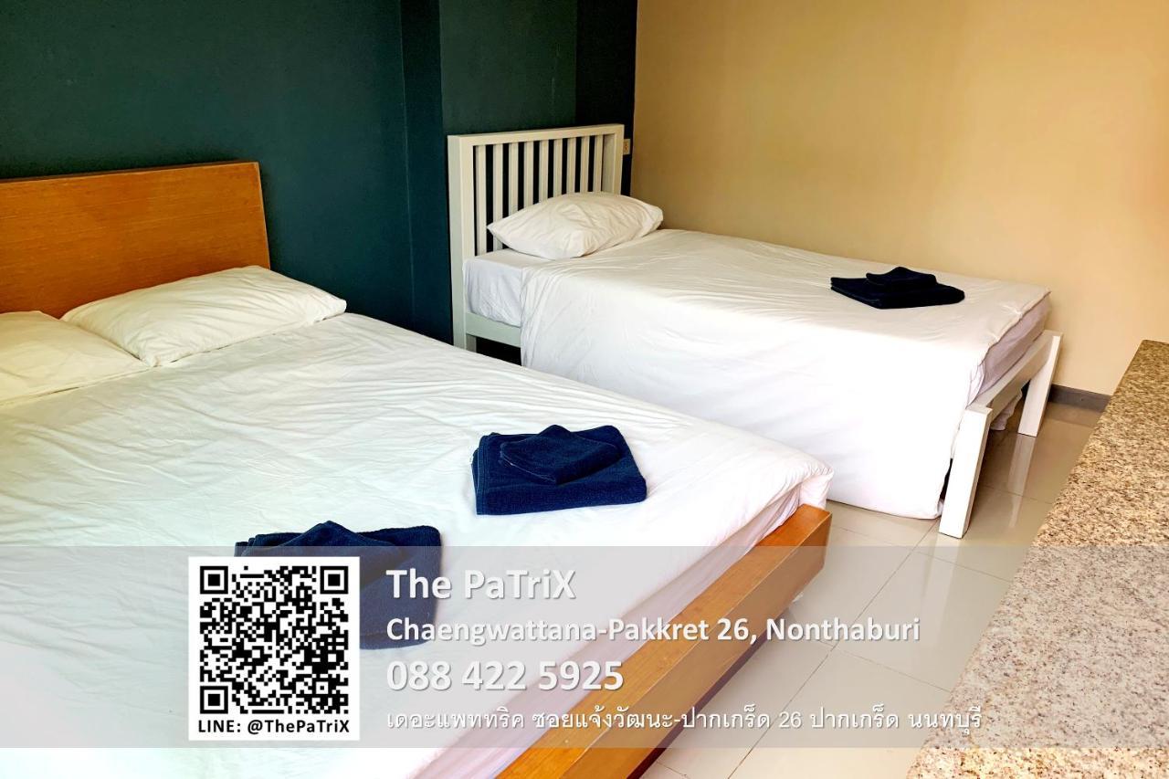 The Patrix Chaengwattana Aparthotel Nonthaburi Bagian luar foto