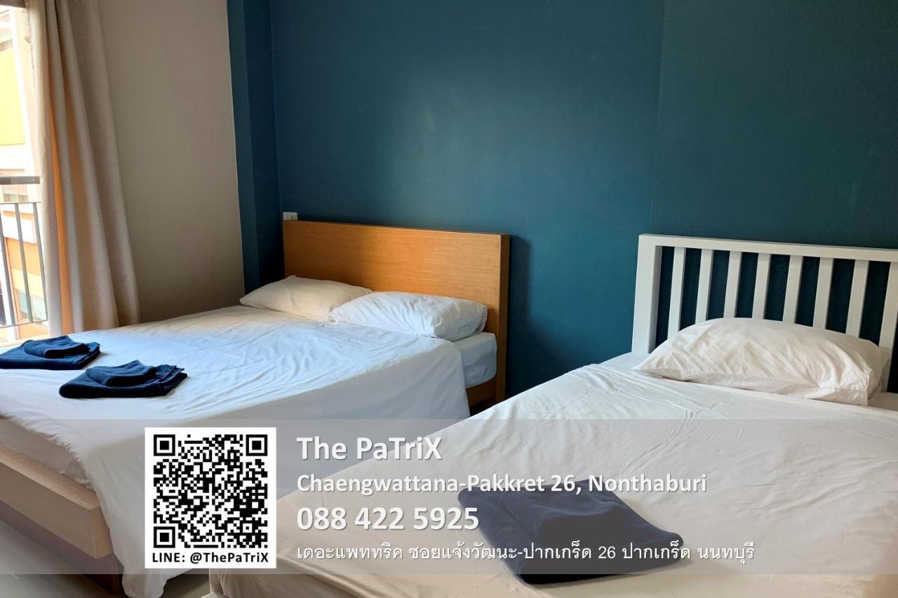 The Patrix Chaengwattana Aparthotel Nonthaburi Bagian luar foto