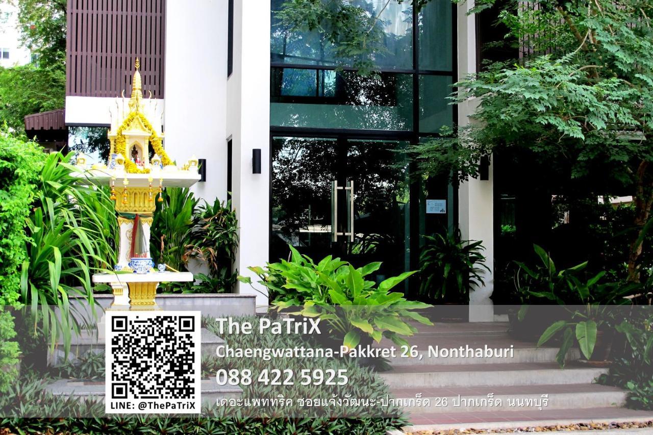 The Patrix Chaengwattana Aparthotel Nonthaburi Bagian luar foto