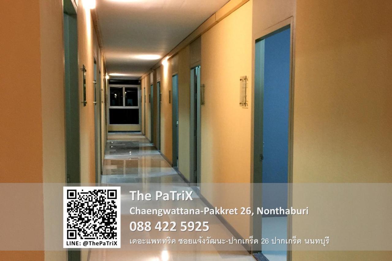 The Patrix Chaengwattana Aparthotel Nonthaburi Bagian luar foto