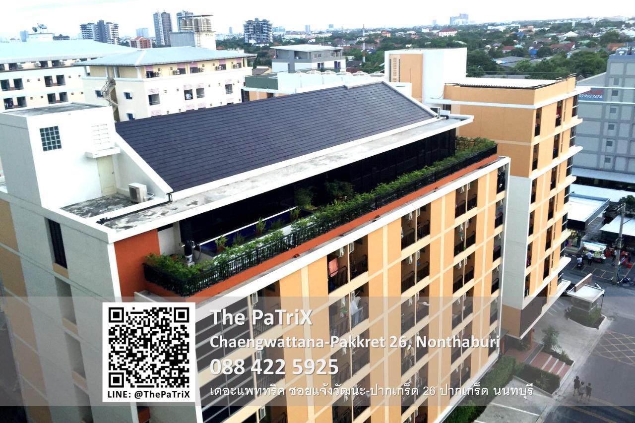 The Patrix Chaengwattana Aparthotel Nonthaburi Bagian luar foto